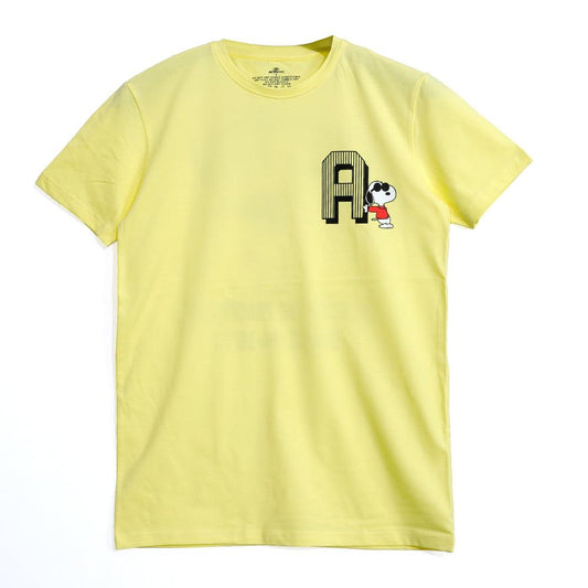 ACTIV GRAPHIC R.NECK T-SHIRT - YELLOW TSSS23-28888 Activ Abou Alaa