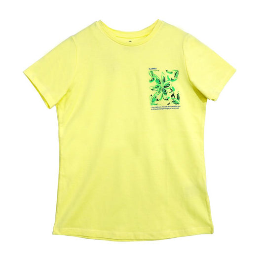 ACTIV GRAPHIC R.NECK T-SHIRT - YELLOW TSSS23-29002 Activ Abou Alaa