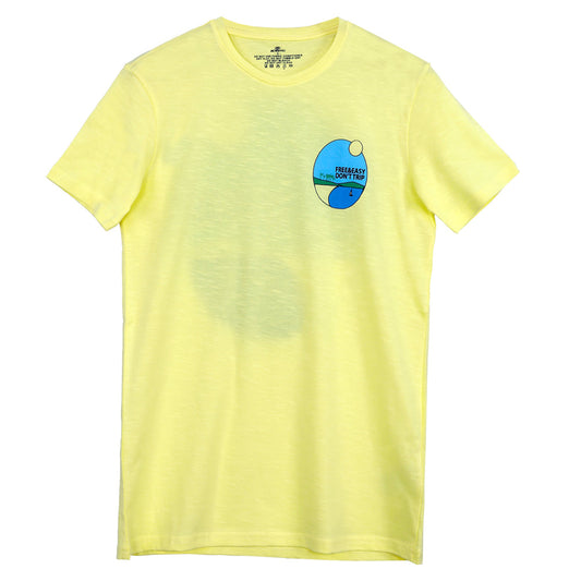 ACTIV GRAPHIC R.NECK T-SHIRT - YELLOW TSSS23-29075 Activ Abou Alaa