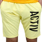 ACTIV GRAPHIC SPORTS SHORT - YELLOW ORSS23-11408 Activ Abou Alaa