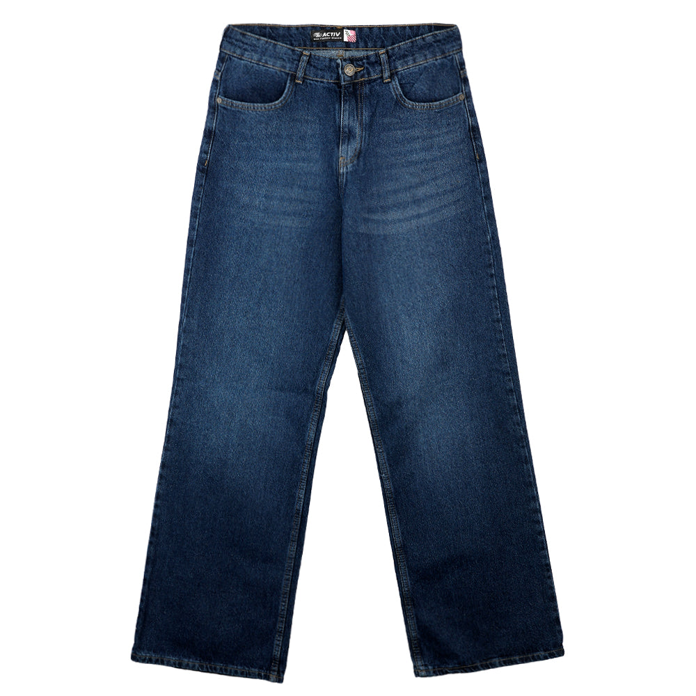 ACTIV JEANS PANTS - NAVY | Activ Abou Alaa