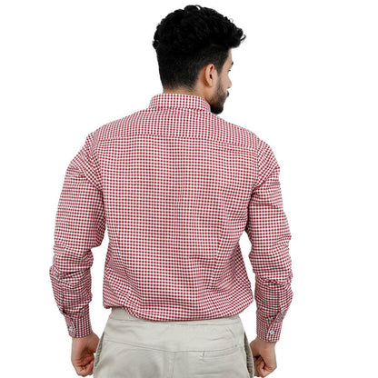 ACTIV KAROH SLIM SHIRT - BURGUNDY SHSS23-8946 Activ Abou Alaa