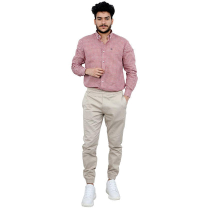 ACTIV KAROH SLIM SHIRT - BURGUNDY SHSS23-8946 Activ Abou Alaa