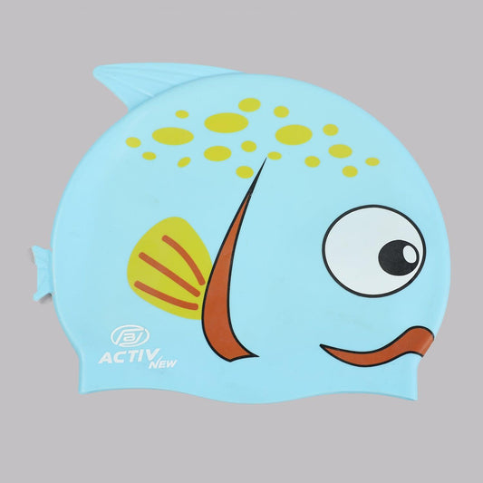 ACTIV Kids Swimming cap - Blue F03 Activ Abou Alaa