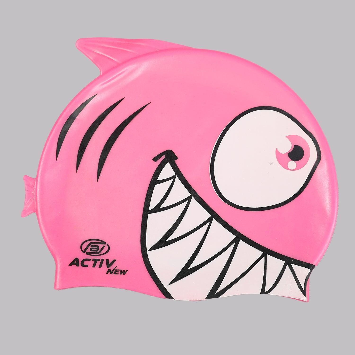ACTIV Kids Swimming cap - Pink F04 Activ Abou Alaa