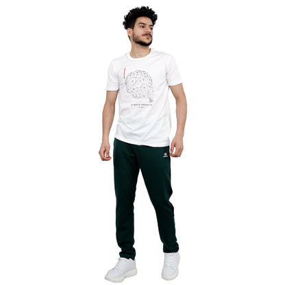 ACTIV MEN JACQUARD SWEATPANTS - OLIVE PNFW23-3286 Activ Abou Alaa