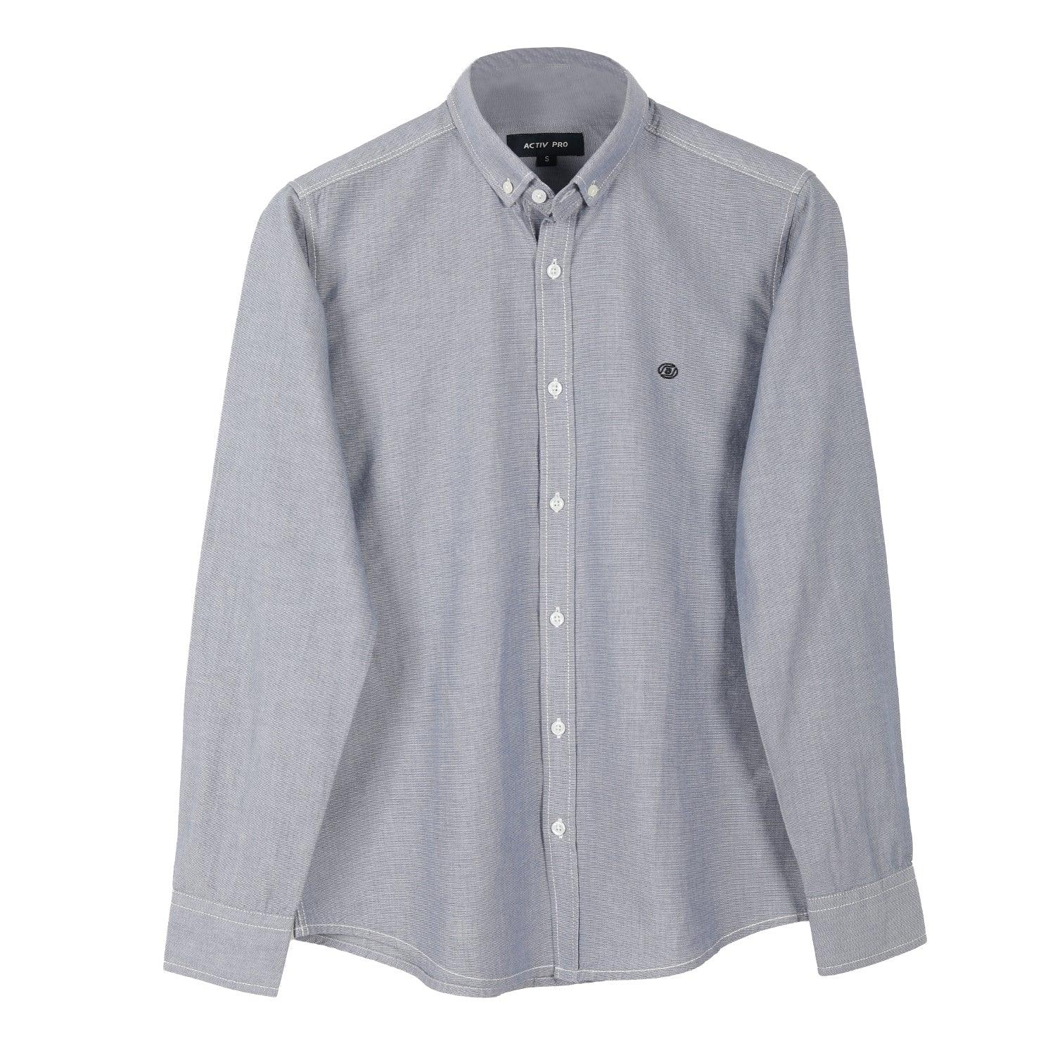 ACTIV MEN L/S SHIRT - PETROL SHSS22-8861 Activ Abou Alaa