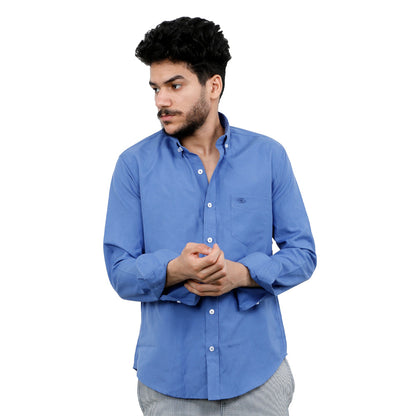 ACTIV MEN PLAIN SHIRT - INDIGO SHSS23-8922 Activ Abou Alaa