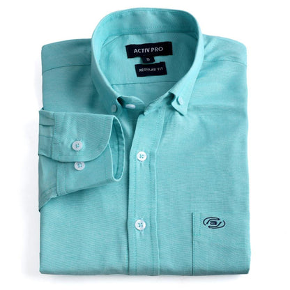 ACTIV MEN PLAIN SHIRT - L.GREEN SHSS23-8920 Activ Abou Alaa