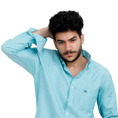 ACTIV MEN PLAIN SHIRT - L.GREEN SHSS23-8920 Activ Abou Alaa