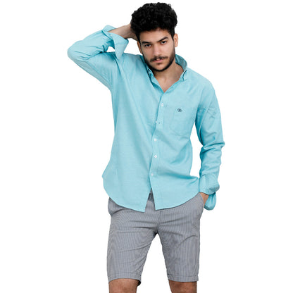 ACTIV MEN PLAIN SHIRT - L.GREEN SHSS23-8920 Activ Abou Alaa