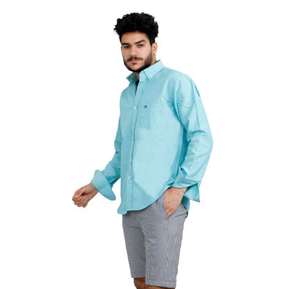 ACTIV MEN PLAIN SHIRT - L.GREEN SHSS23-8920 Activ Abou Alaa