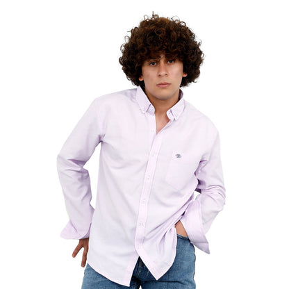 ACTIV MEN PLAIN SHIRT - PURPLE SHSS23-8924 Activ Abou Alaa