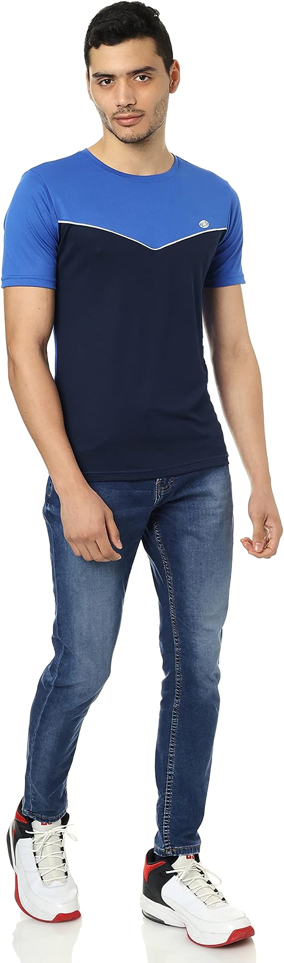 ACTIV MEN SPORTS T-SHIRT - NAVY TSSS22-2815 Activ Abou Alaa