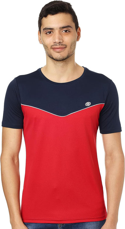 ACTIV MEN SPORTS T-SHIRT - NAVY*RED TSSS22-2817 Activ Abou Alaa