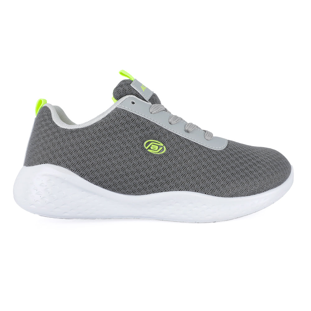 ACTIV RUNNING SHOES - L.Grey*Neon*Yellow RU22515 Activ Abou Alaa