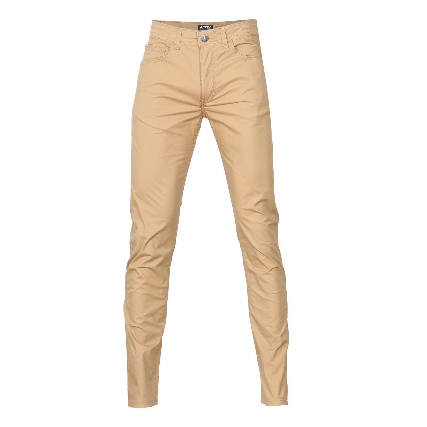 ACTIV SLIM FIT PANTS 5PKT - KHAKII TECH-PNT1954 Activ Abou Alaa