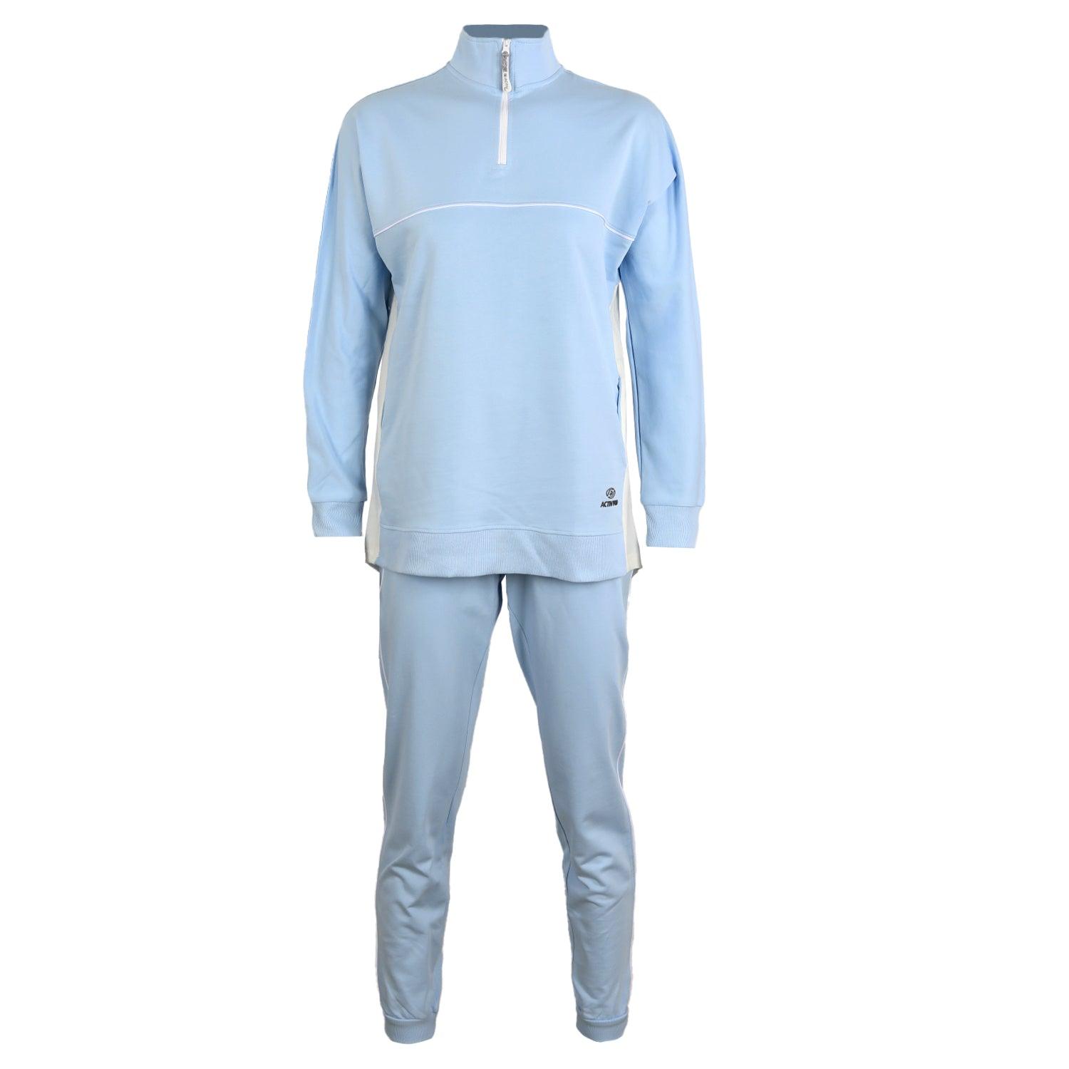 ACTIV WOMEN H-ZIPPER TRACKSUIT - L.TURQUS TRSS22-5319 Activ Abou Alaa