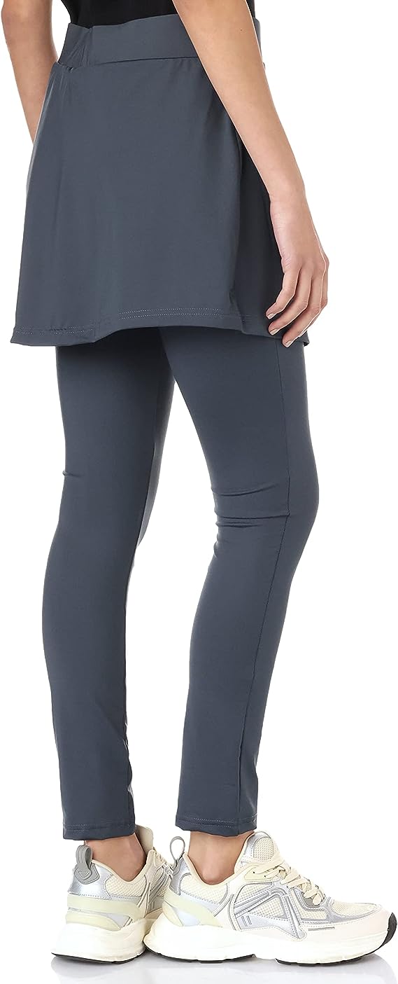 Legacy French Terry Ankle Length Skirted Leggings - QVC.com