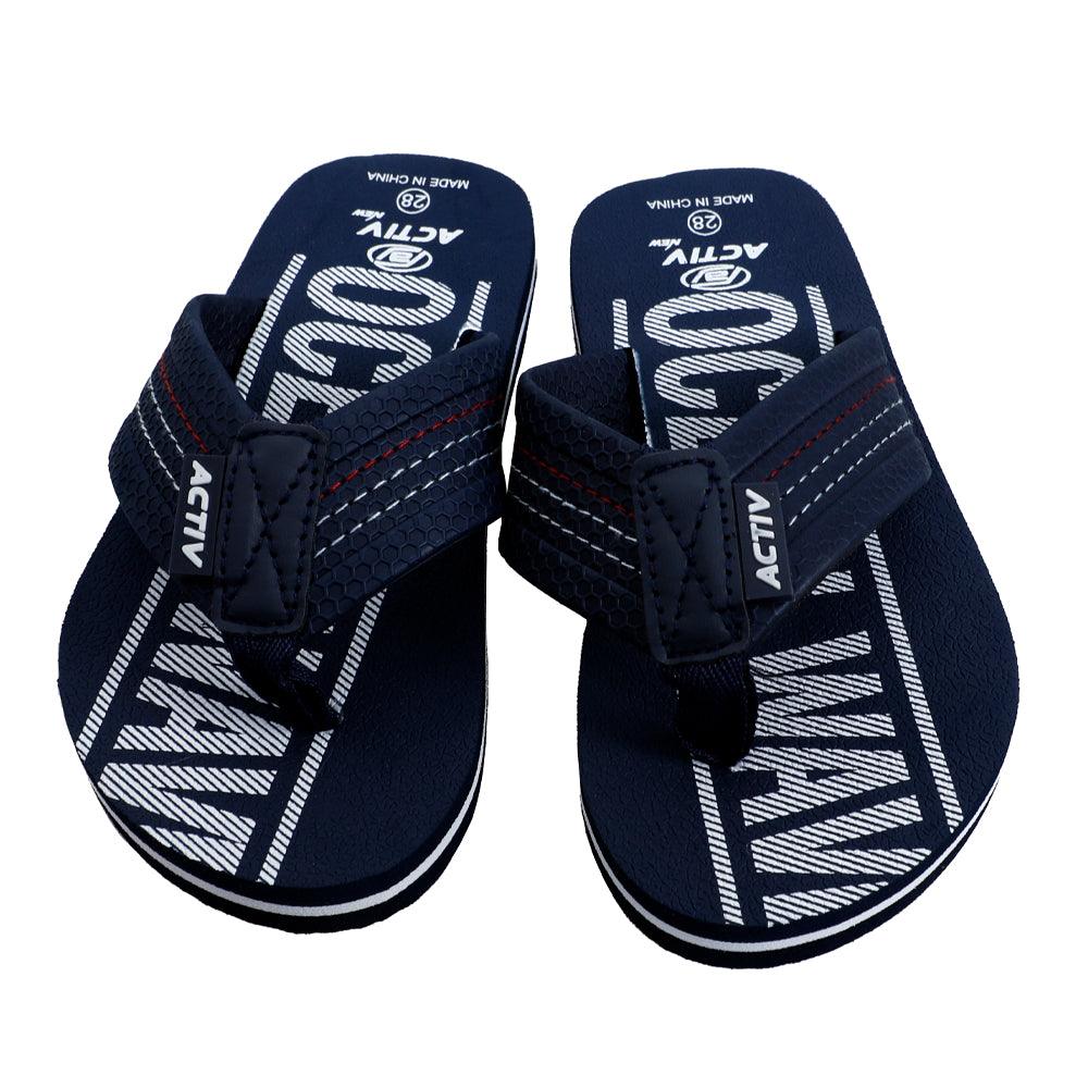 ACTIVNEW KIDS FLIP FLOP - NAVY 20227404 Activ Abou Alaa