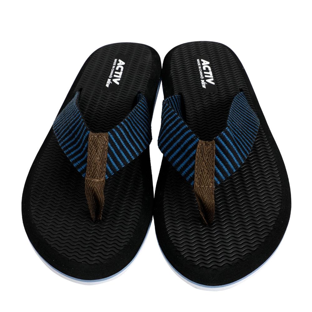ACTIVNEW MEN'S FLIP FLOP - BLACK*WHIT 20227450 Activ Abou Alaa