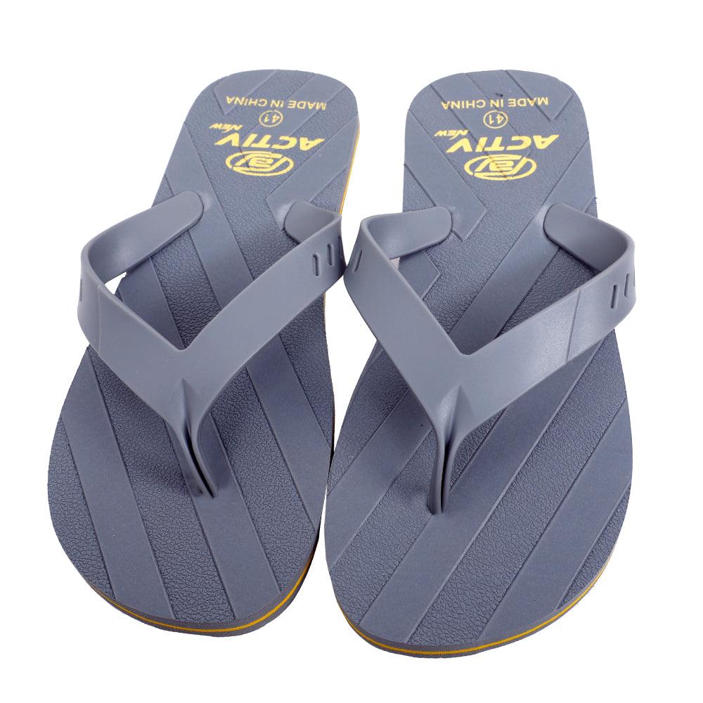 ACTIVNEW MEN'S FLIP FLOP - GREY 20227362 Activ Abou Alaa