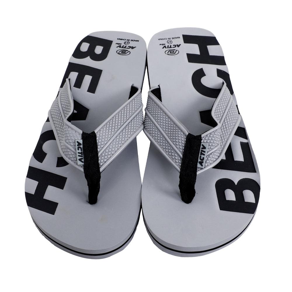 ACTIVNEW MEN'S FLIP FLOP - GREY 20227430 Activ Abou Alaa