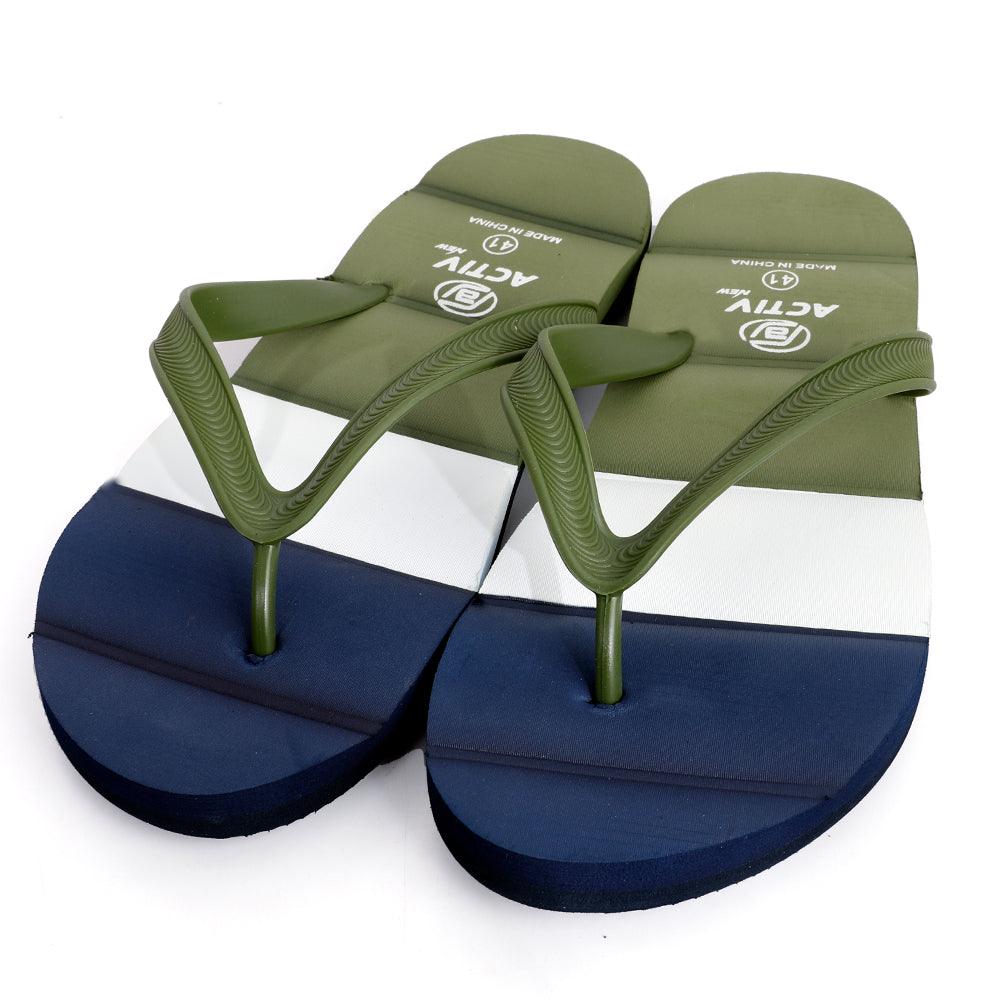 ACTIVNEW MEN'S FLIP FLOP - KHAKI 20227384 Activ Abou Alaa