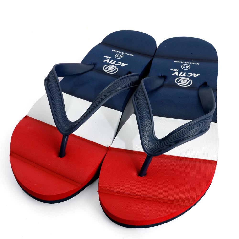 ACTIVNEW MEN'S FLIP FLOP - NAVY*RED 20227383 Activ Abou Alaa