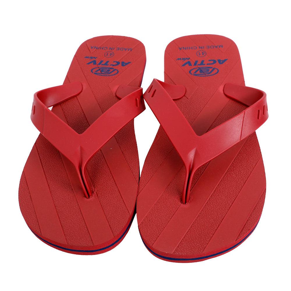 ACTIVNEW MEN'S FLIP FLOP - RED 20227360 Activ Abou Alaa