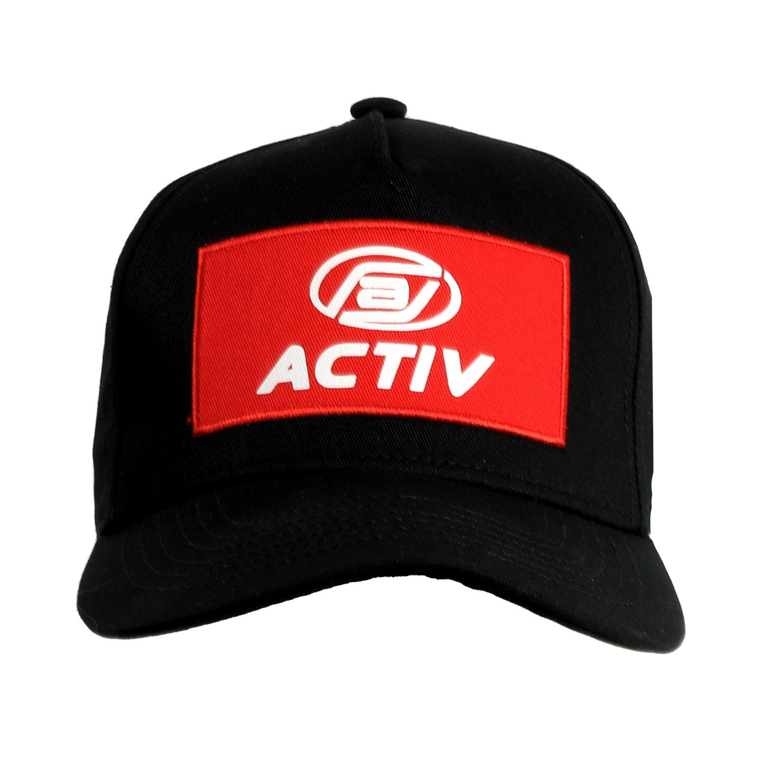 ACTIVNEW MEN'S SNAP CAP - BLACK CAP22-C61 Activ Abou Alaa