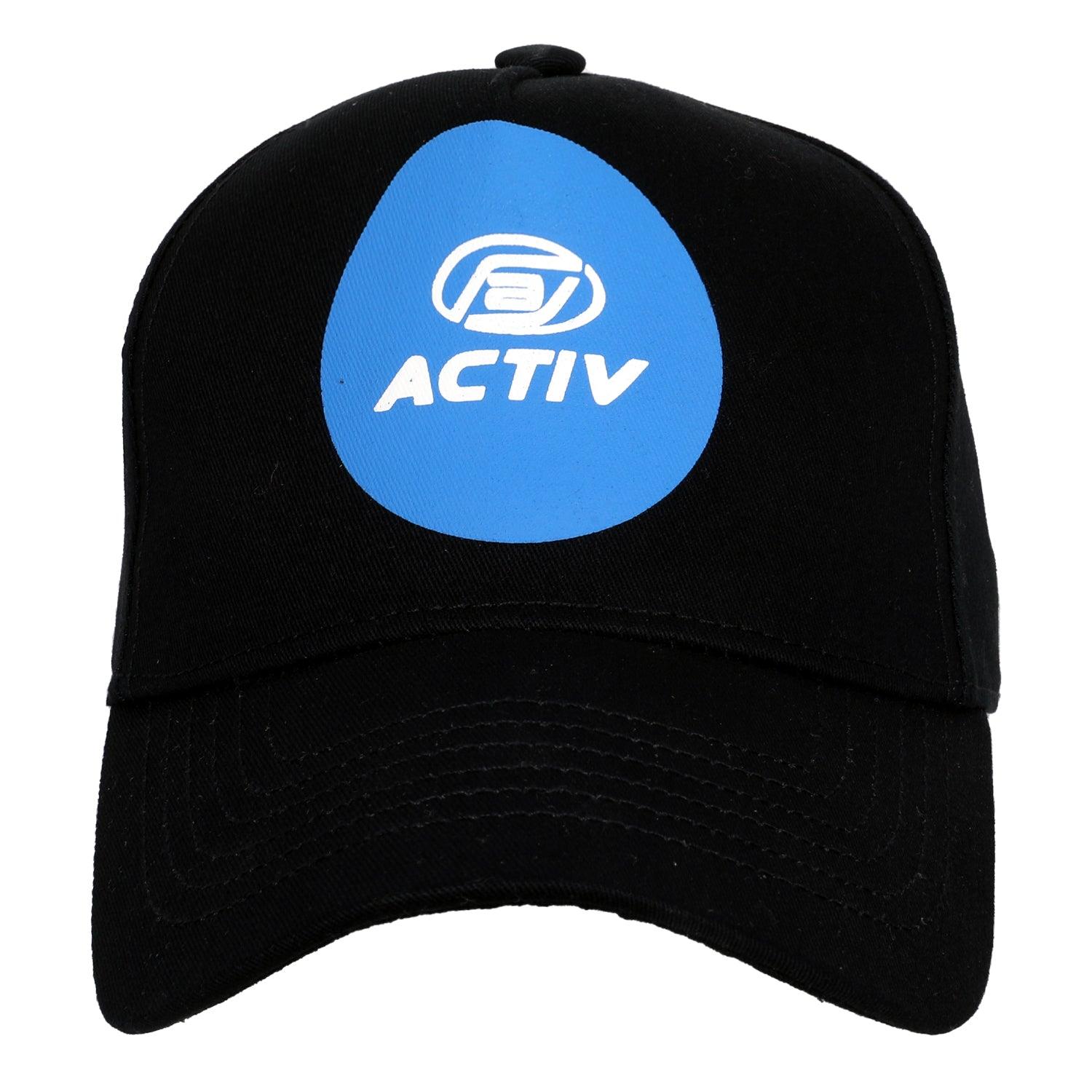 ACTIVNEW MEN'S VELCRO CAP - BLACK CAP22-C51 Activ Abou Alaa