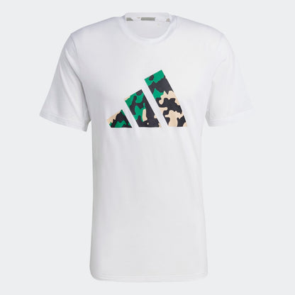 ADIDAS TR-ES+ BL LOG T-SHIRTS - WHITE IB8259 Activ Abou Alaa