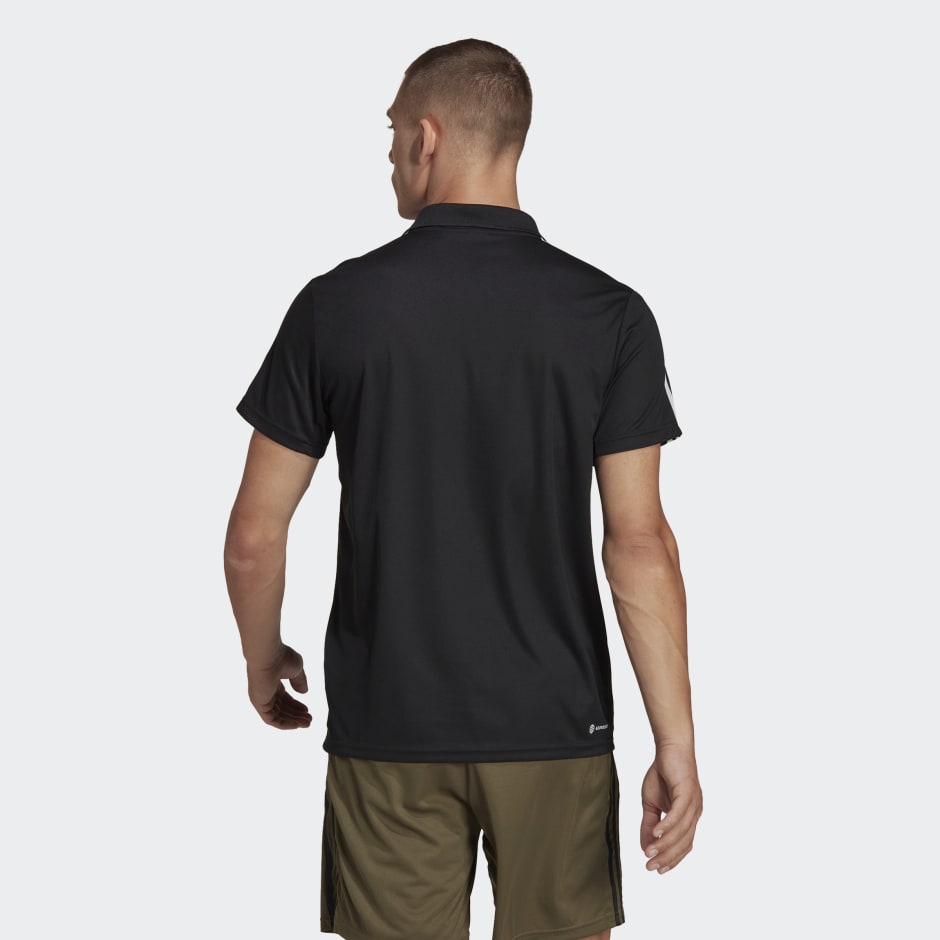 ADIDAS TR-ES PIQ 3POLO SHIRTS - BLACK IB8107 Activ Abou Alaa