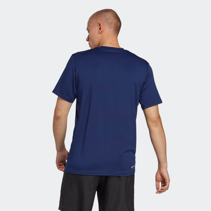 ADIDAS TR-ES STRETCH T-SHIRTS - DKBLUE IC7414 Activ Abou Alaa