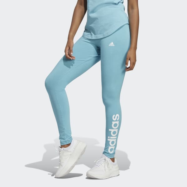 ADIDAS W LIN LEG TIGHTS BLUE Activ Abou Alaa