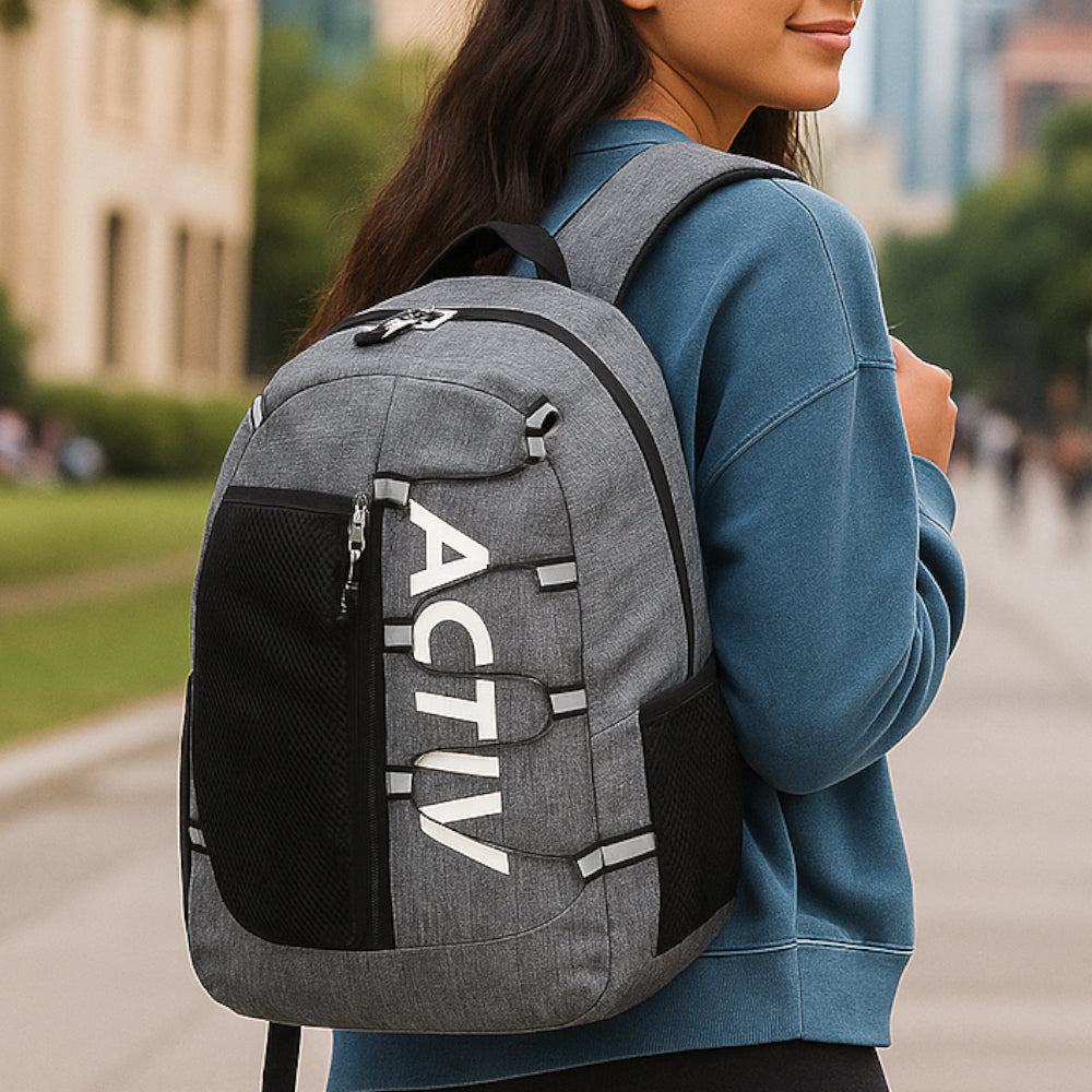 ACTIV LAPTOP BACKPACK - GREY