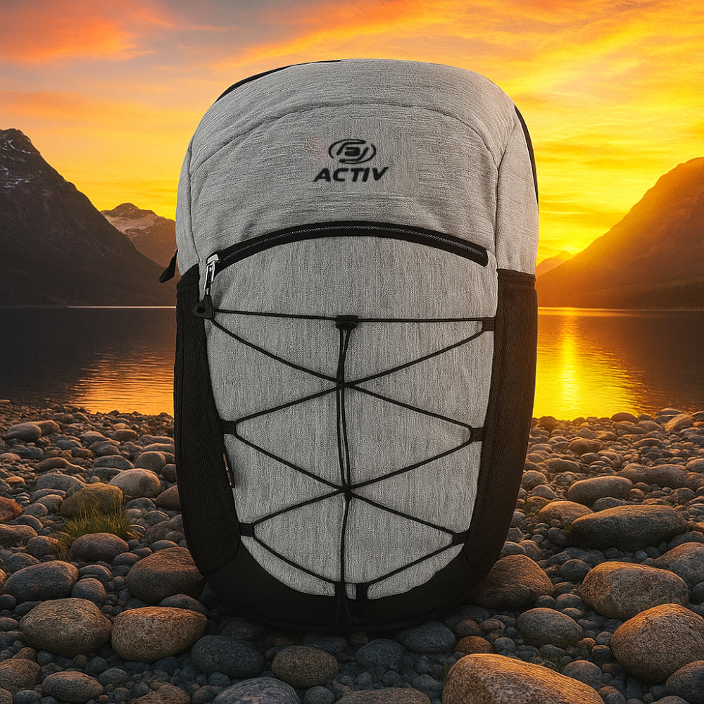 ACTIV BACKPACK - GRY*BLK
