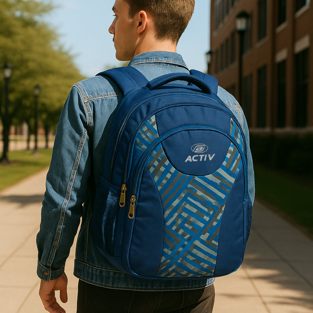 ACTIV LAPTOP BACKPACK - BLUE