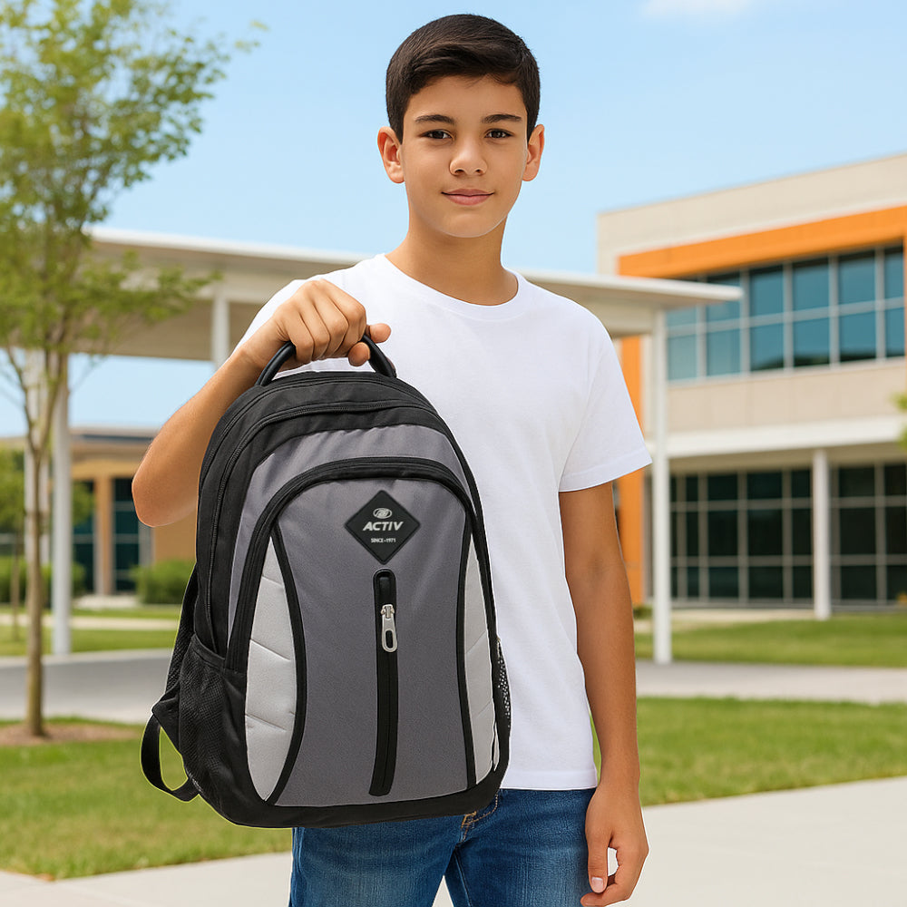 ACTIV LAPTOP BACKPACK - BLACK