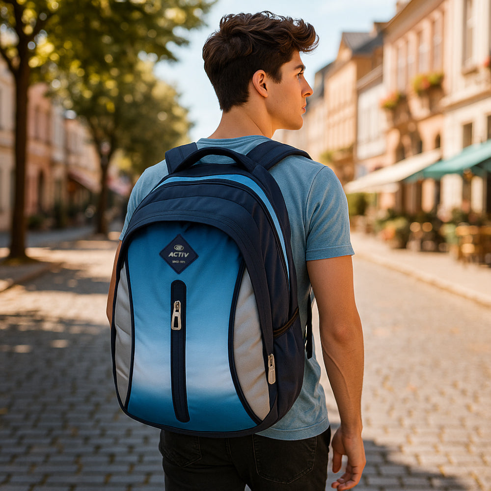 ACTIV LAPTOP BACKPACK - BLUE