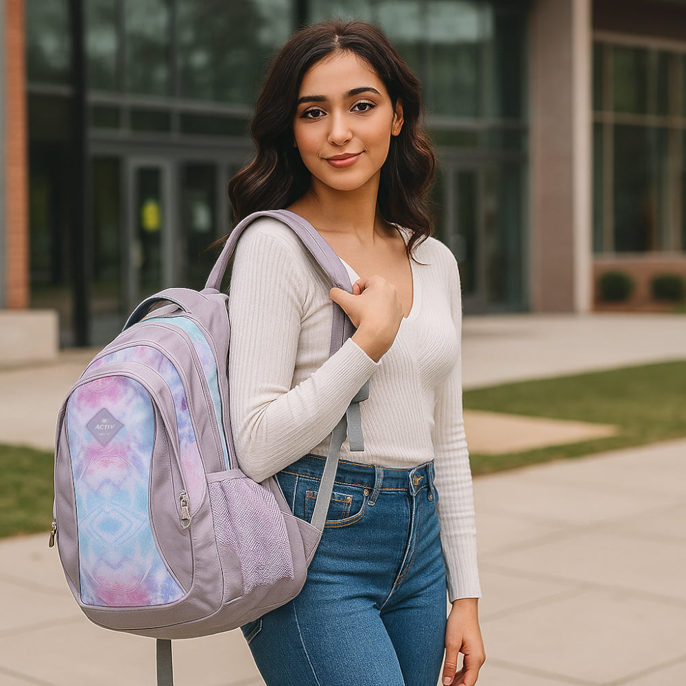 ACTIV LAPTOP BACKPACK - PURPEL