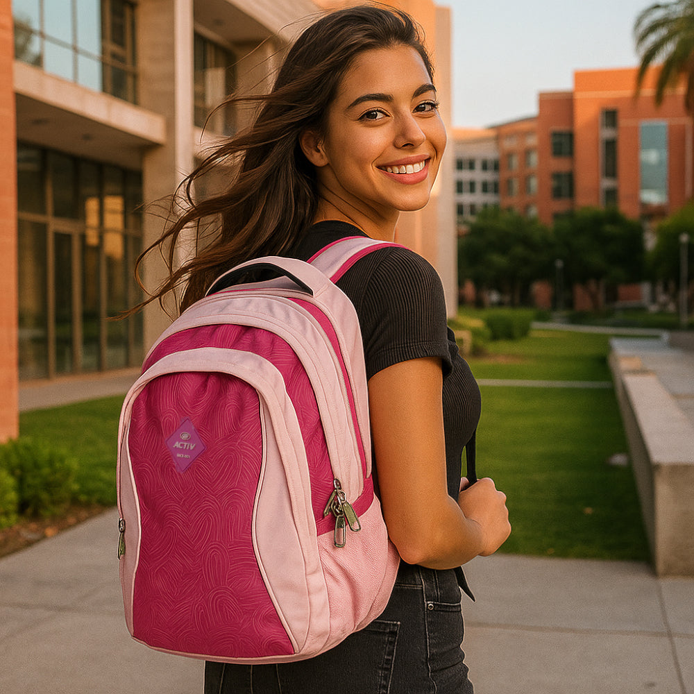 ACTIV LAPTOP BACKPACK - PINK