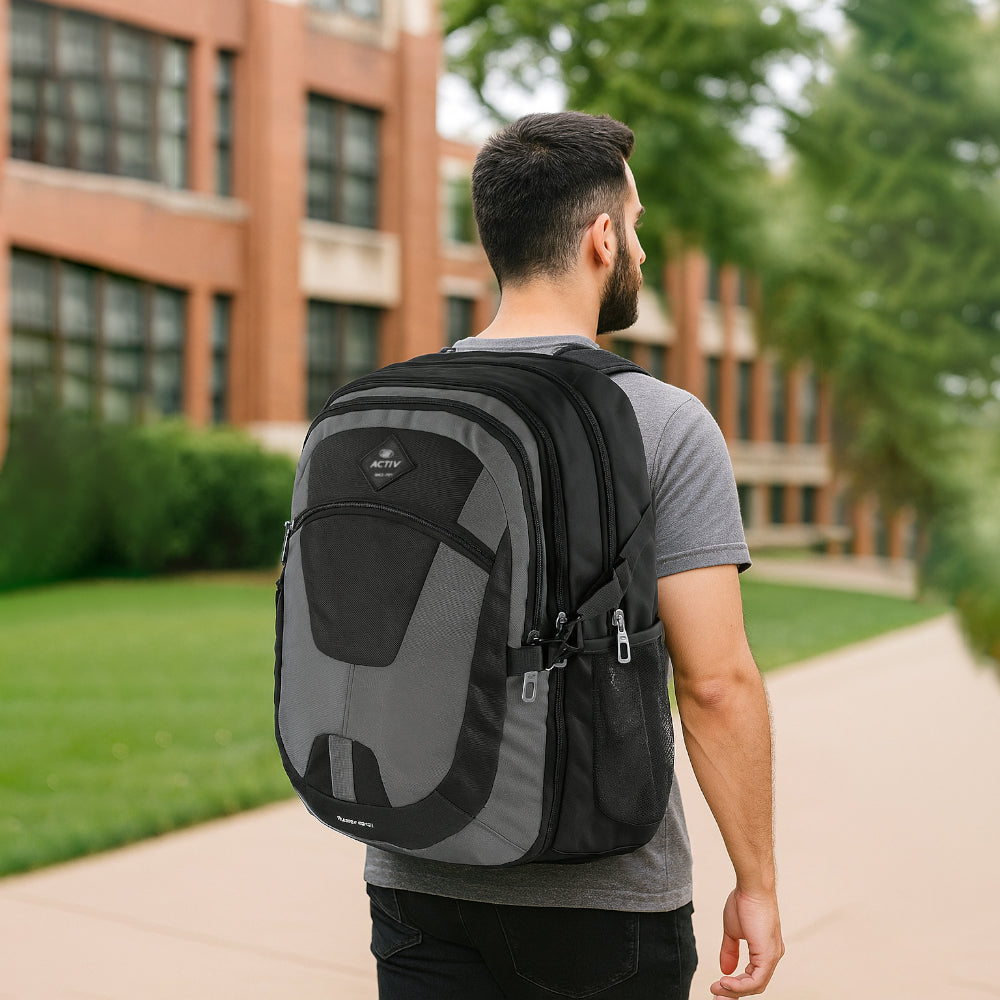 ACTIV LAPTOP BACKPACK - BLACK