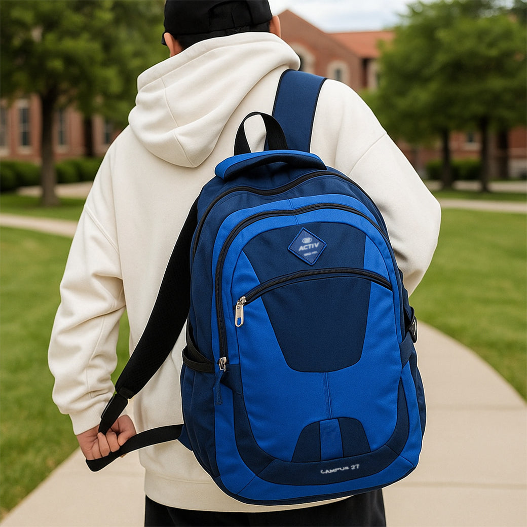 ACTIV LAPTOP BACKPACK - NAVY