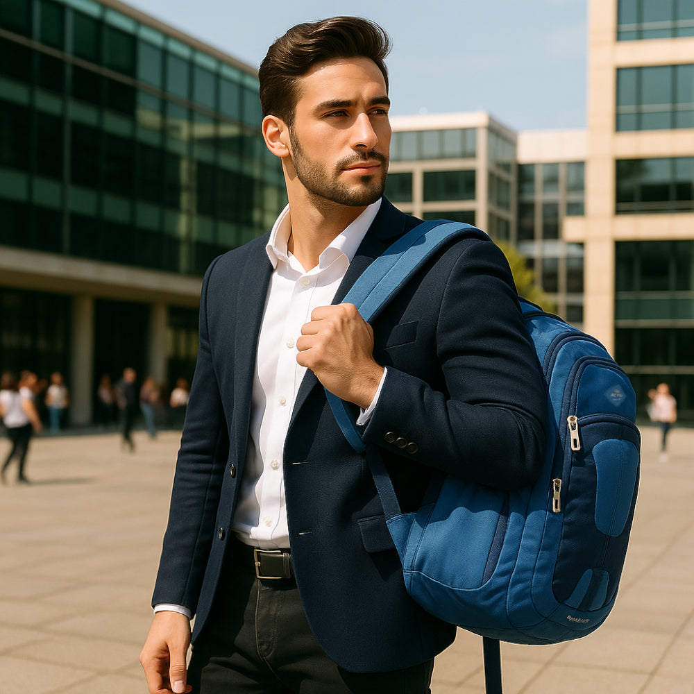 ACTIV LAPTOP BACKPACK - INDIGO