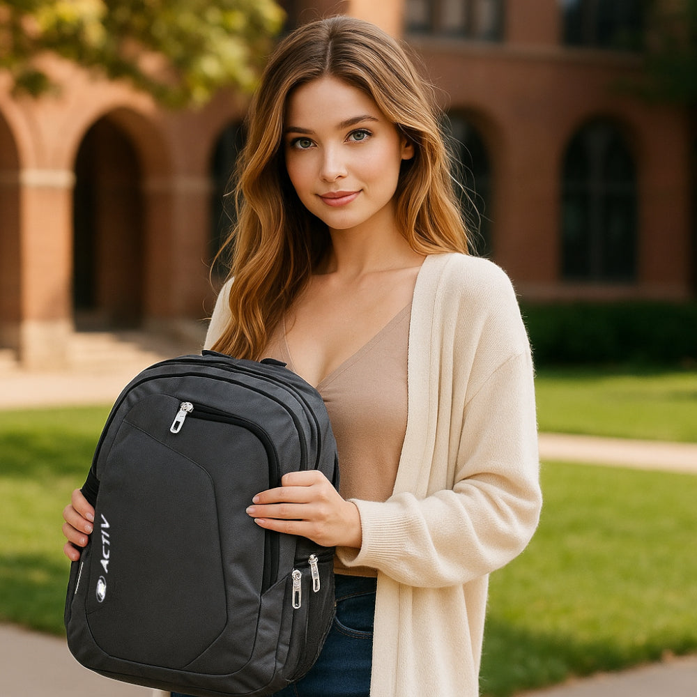 ACTIV LAPTOP BACKPACK - GREY
