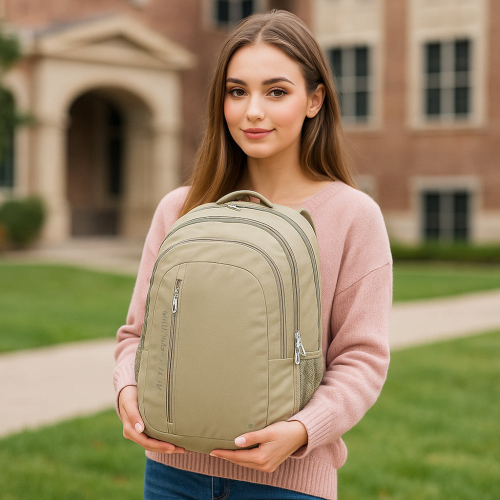 ACTIV LAPTOP BACKPACK - BEIGE