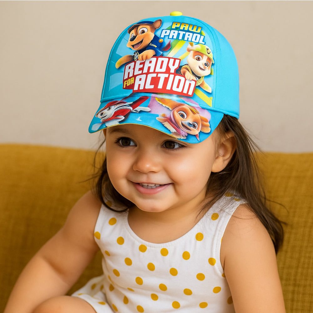 PAW PATROL BOY'S VELCRO CAP - BLUE