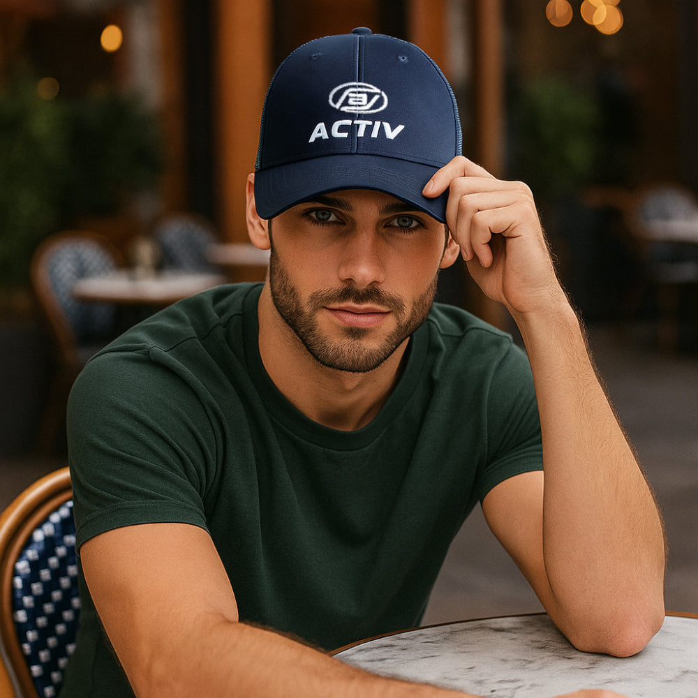 ACTIVNEW قبعة سناب للرجال - كحلي
